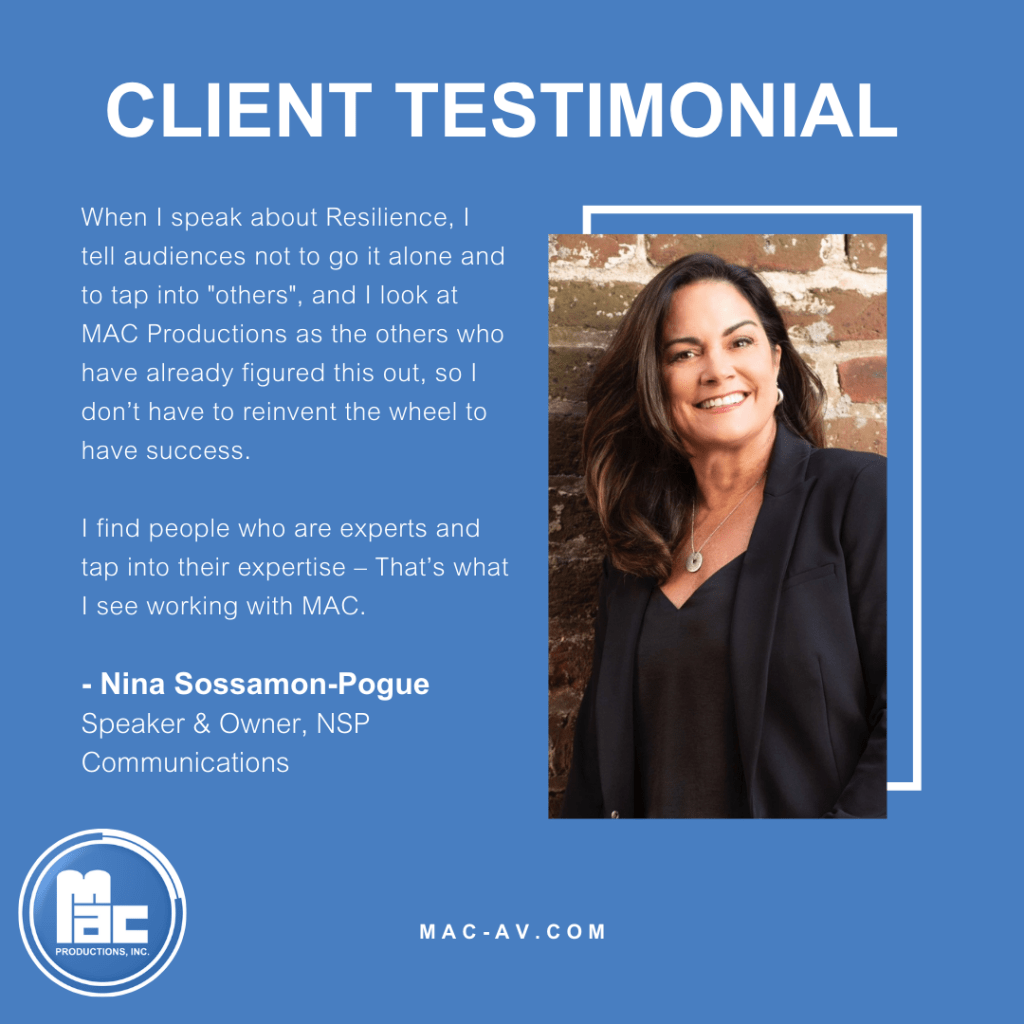 Client Testimonial MAC Productions